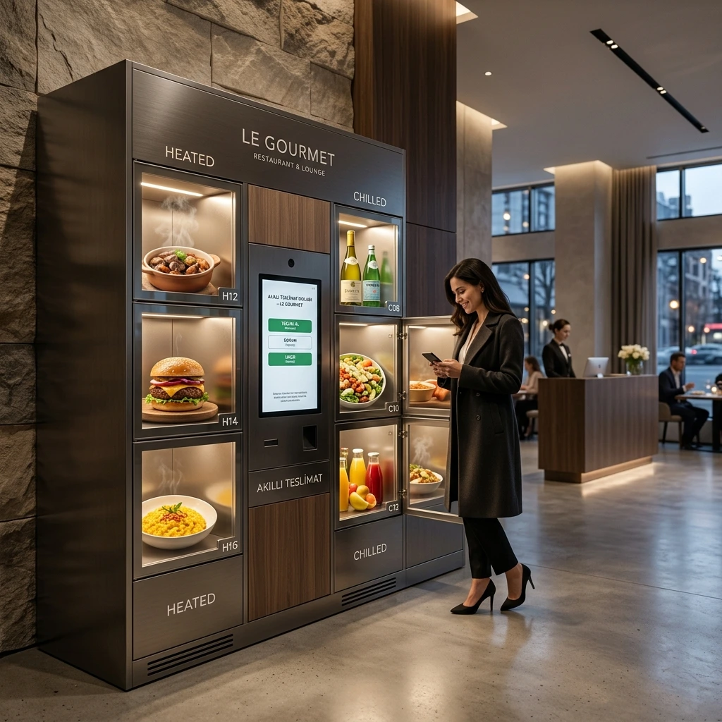 Novenix Smart Lockers: Akıllı Teslimat & Emanet Dolapları