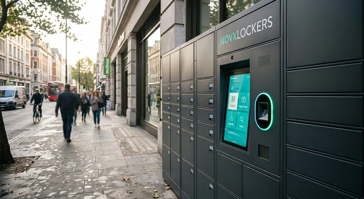 Novenix Parcel Lockers: Yeni Nesil Kargo Dağıtım Otomatları